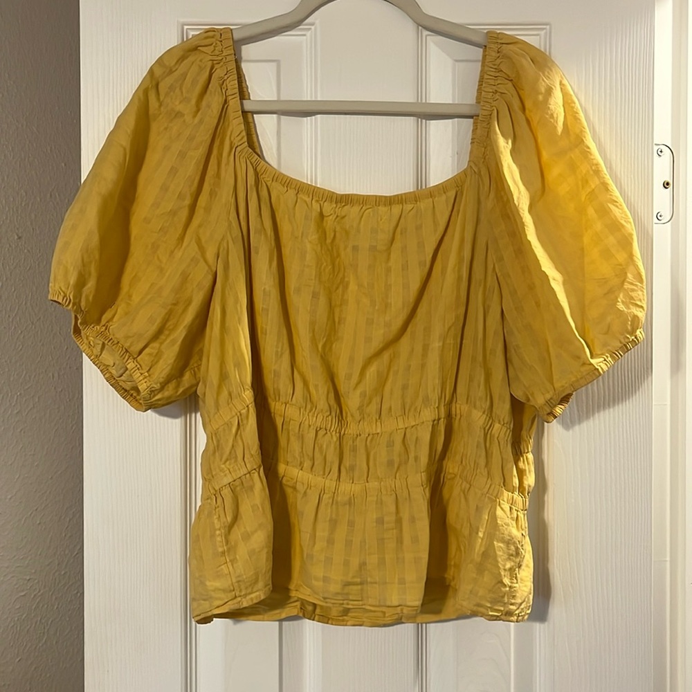 Yellow Madewell Top